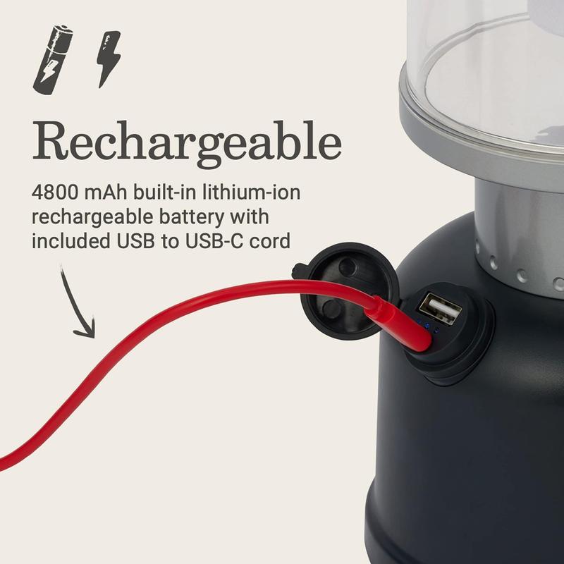 Lanterna LED Coleman Classic Recharge 800 lúmens com bateria